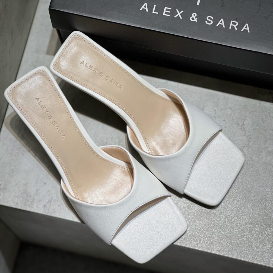 Giày Mules Hở Gót