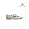 BB09 - Giày Bệt Alex & Sara Cao Cấp Thiết kế Đan Chéo Bản Dây Co Giãn Ôm Chân Tạo Điểm Nhấn Tinh Tế Màu: Đen - Nâu - Kem Size: 36-41